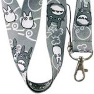 Anime Totoro Lanyard Keychain Holder ID Badge Holder